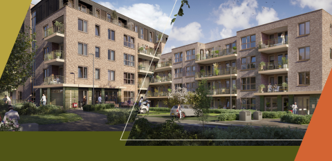 Nieuwbouwcampagne voor seniorenwoningen van Cazas Wonen in Mijdrecht